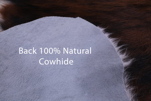 Brindle Natural Cowhide Rug - Large 6'7