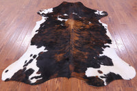 Thumbnail for Tricolor Natural Cowhide Rug - X-Large 7'7