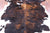 Tricolor Natural Cowhide Rug - X-Large 7'7"H x 6'1"W