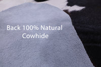 Thumbnail for Tricolor Natural Cowhide Rug - X-Large 7'7