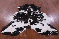 Thumbnail for Tricolor Natural Cowhide Rug - Large 6'4