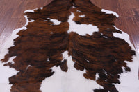 Thumbnail for Tricolor Natural Cowhide Rug - Large 6'6