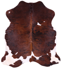 Thumbnail for Brindle Natural Cowhide Rug - Medium 6'2