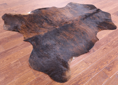 Brindle Natural Cowhide Rug - Large 6'8