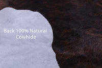 Thumbnail for Brindle Natural Cowhide Rug - Large 6'8