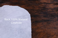 Thumbnail for Brindle Natural Cowhide Rug - Medium 6'1