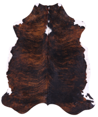 Thumbnail for Brindle Natural Cowhide Rug - X-Large 7'0