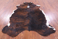 Thumbnail for Brindle Natural Cowhide Rug - X-Large 7'0