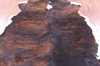 Thumbnail for Brindle Natural Cowhide Rug - X-Large 7'0