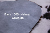 Thumbnail for Tricolor Natural Cowhide Rug - XLarge 7' 0