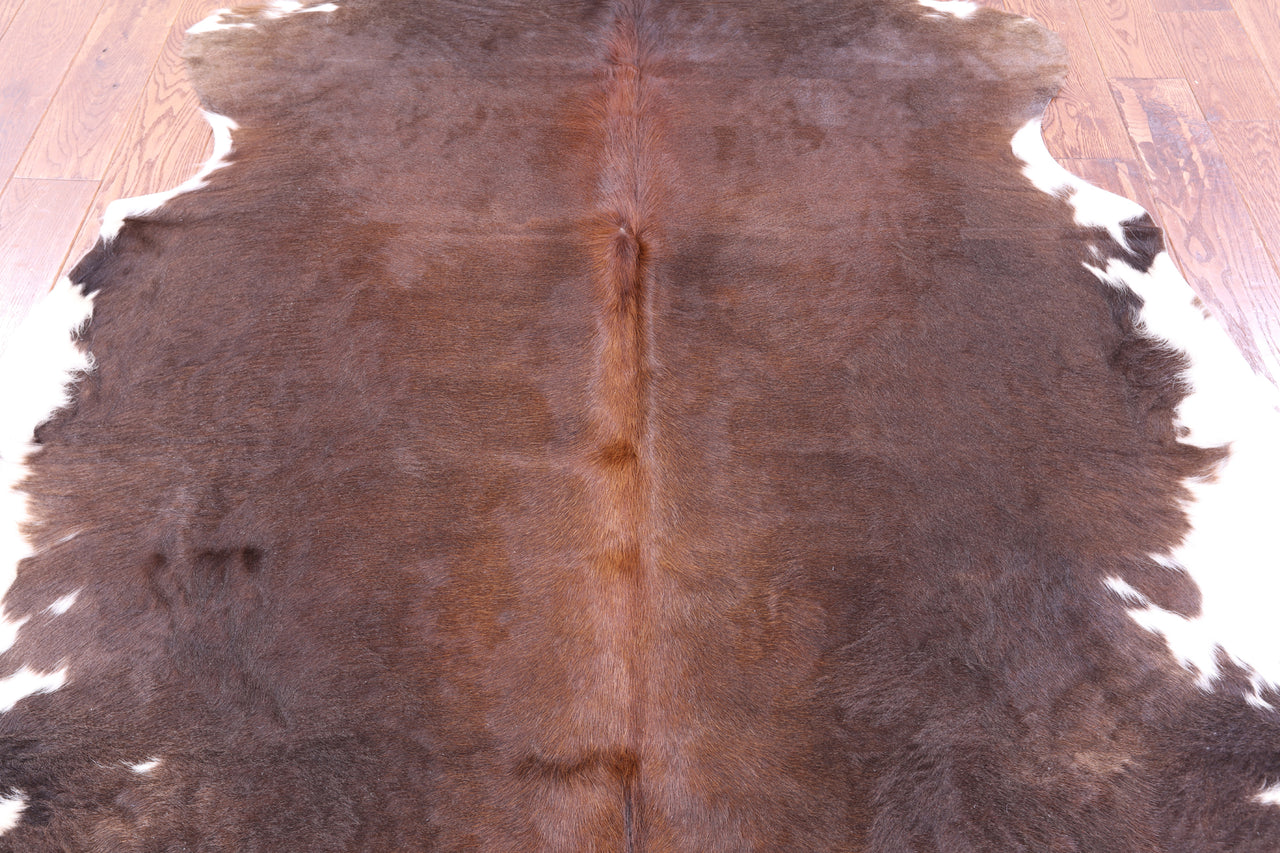 Brown Natural Cowhide Rug - Large 6'9"H x 6'5"W