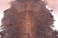 Thumbnail for Brown Natural Cowhide Rug - Large 6'9