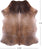 Brown Natural Cowhide Rug - X-Large 7'0"H x 5'10"W