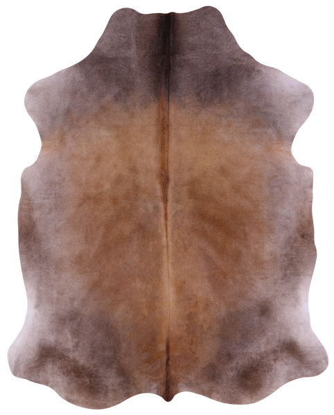 Brown Natural Cowhide Rug - X-Large 7'5"H x 5'11"W