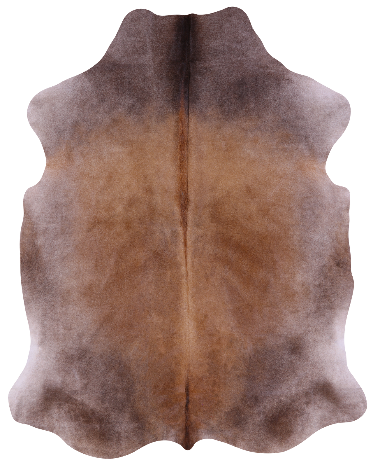 Brown Natural Cowhide Rug - X-Large 7'5"H x 5'11"W