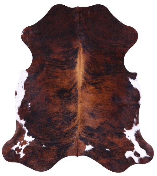 Brindle Natural Cowhide Rug - Large 6'10