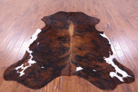 Thumbnail for Brindle Natural Cowhide Rug - Large 6'10