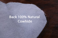 Thumbnail for Tricolor Natural Cowhide Rug - Medium 5'6