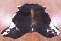 Thumbnail for Brindle Natural Cowhide Rug - Large 6'6