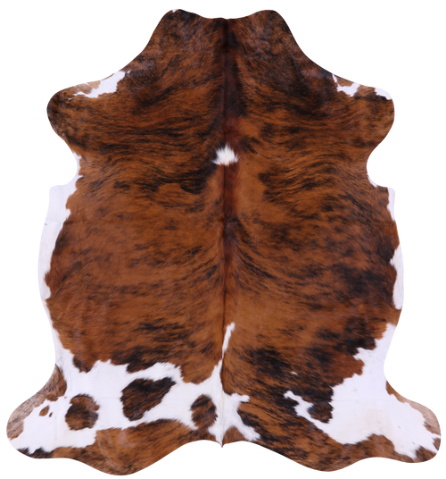 Brindle Natural Cowhide Rug - Large 6'9