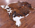 Brindle Natural Cowhide Rug - Large 6'9"H x 6'3"W