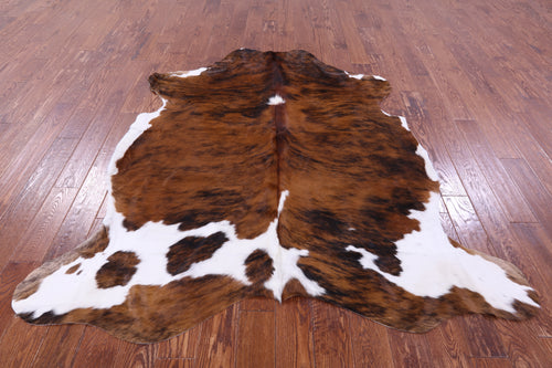 Brindle Natural Cowhide Rug - Large 6'9