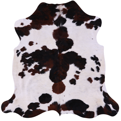 Tricolor Natural Cowhide Rug