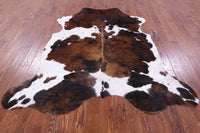 Thumbnail for Tricolor Natural Cowhide Rug - X-Large 7'2