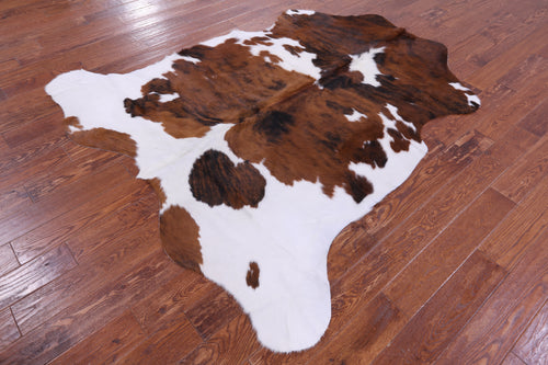 Tricolor Natural Cowhide Rug - X-Large 7'0