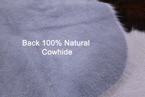 Tricolor Natural Cowhide Rug - X-Large 7'0