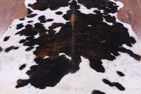 Thumbnail for Tricolor Natural Cowhide Rug - XLarge 7' 4