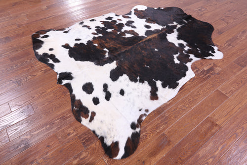 Tricolor Natural Cowhide Rug - X-Large 7' 4