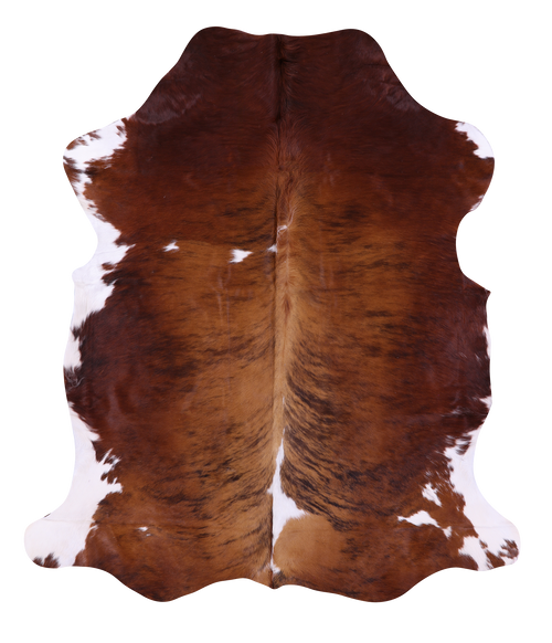 Brindle Natural Cowhide Rug - Large 6' 4
