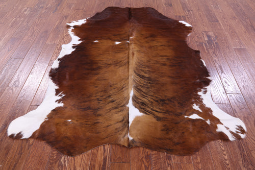 Brindle Natural Cowhide Rug - Large 6' 4
