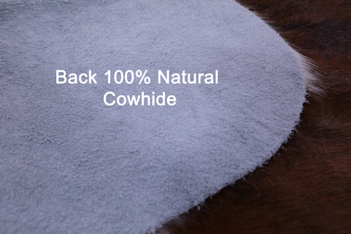 Brindle Natural Cowhide Rug - Large 6' 4
