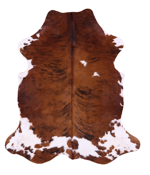 Brindle Natural Cowhide Rug - Large 6' 7