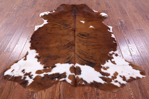 Brindle Natural Cowhide Rug - Large 6' 7