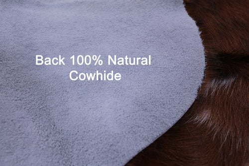 Brindle Natural Cowhide Rug - Large 6' 7