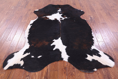 Tricolor Natural Cowhide Rug - Large 6' 8
