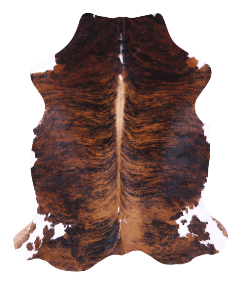 Brindle Natural Cowhide Rug - X-Large 7' 4