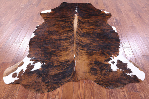 Brindle Natural Cowhide Rug - X-Large 7' 4
