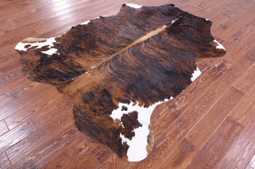 Brindle Natural Cowhide Rug - X-Large 7' 4