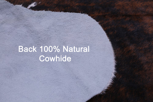 Brindle Natural Cowhide Rug - X-Large 7' 4