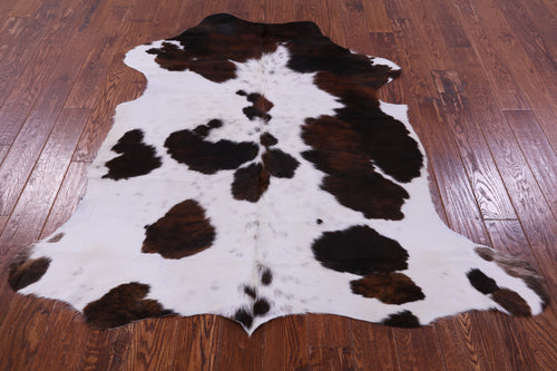 Tricolor Natural Cowhide Rug - Medium 6' 0