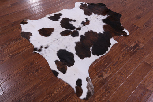 Tricolor Natural Cowhide Rug - Medium 6' 0