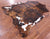 Brindle Natural Cowhide Rug - Large 6'9"H x 6'3"W