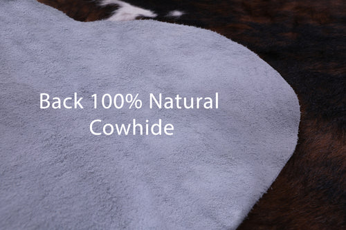 Brindle Natural Cowhide Rug - Large 6'9