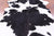 Black & White Natural Cowhide Rug - Medium 6'2"H x 5'7"W