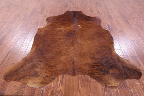 Brown Natural Cowhide Rug - X-Large 7'2