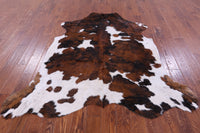 Thumbnail for Tricolor Natural Cowhide Rug - Medium 6'2